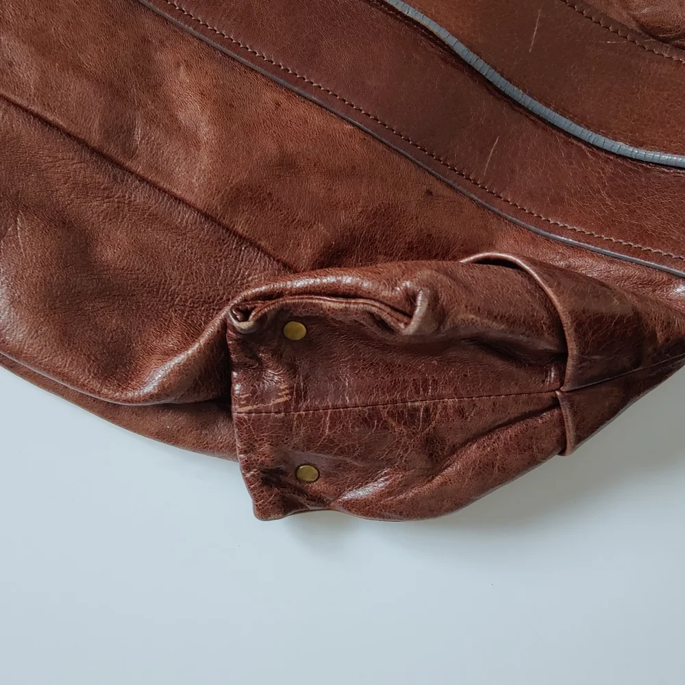Chloe Lambskin Leather Heloise Large Hobo Satchel Bag